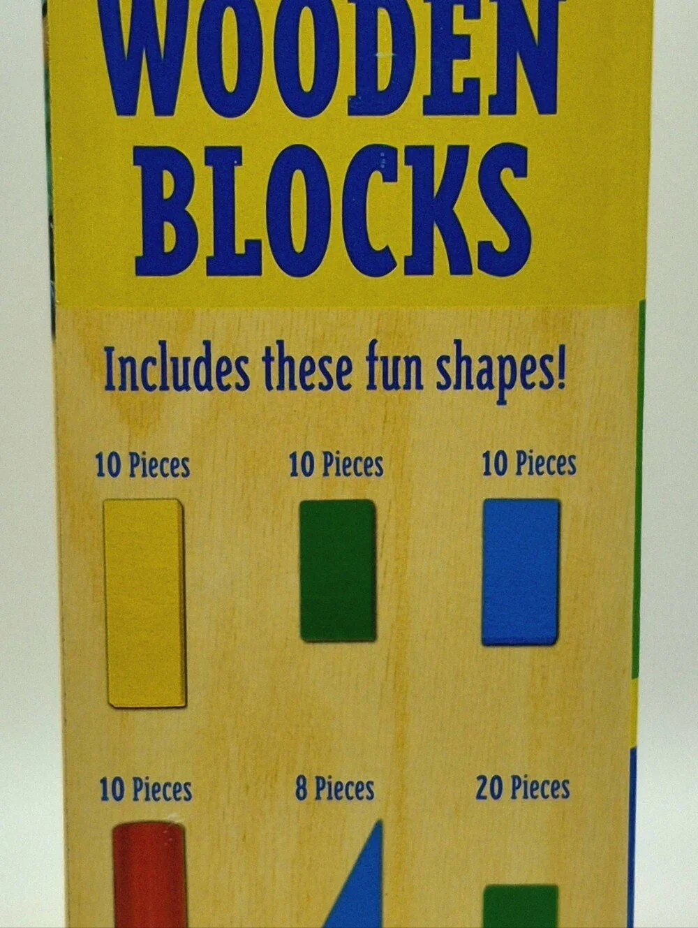 🧸 Melissa & Doug 100 Wooden Blocks Building Set – New Sealed